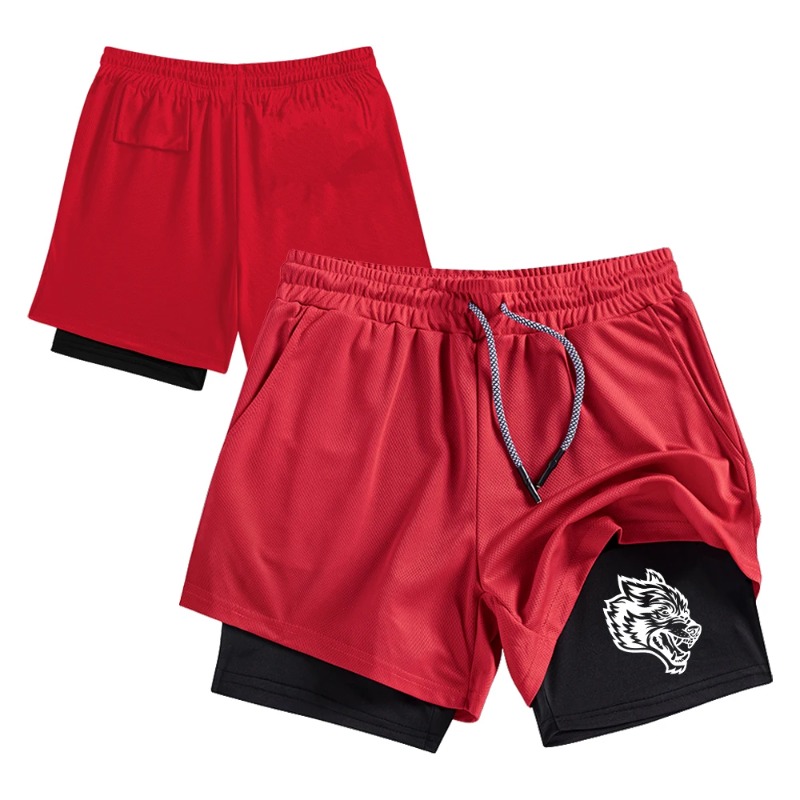 Streetwear Men's Double Layer  - Compression Shorts Athletes review and price