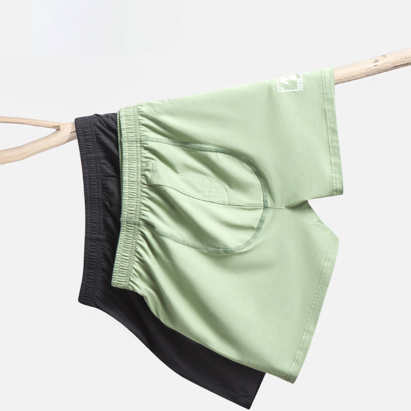 Solid Color Men Underwear Boxe - Boxer Shorts Modal review and price