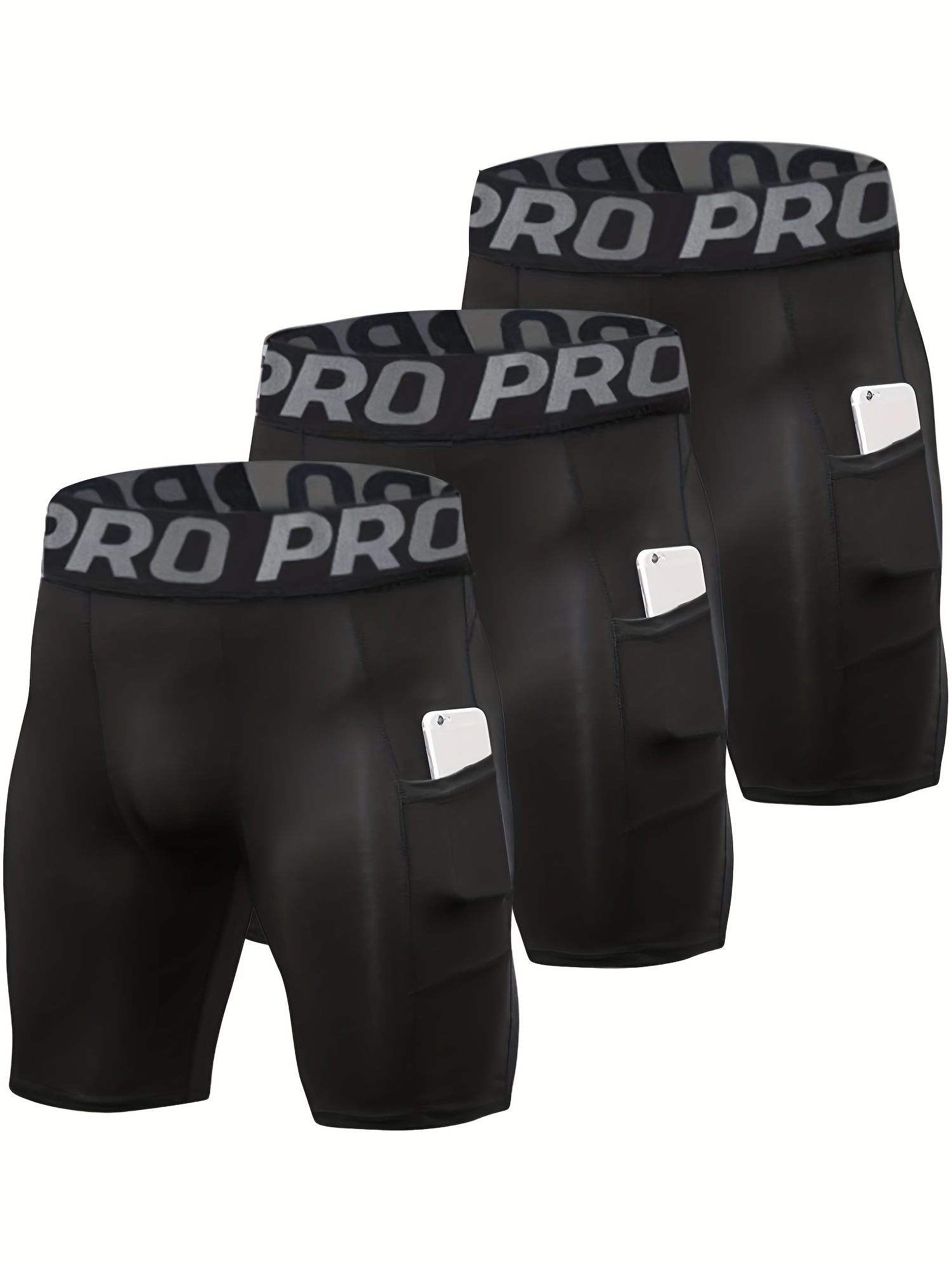 3 Pack Compression Shorts Men  - Compression Shorts Athletes review and price