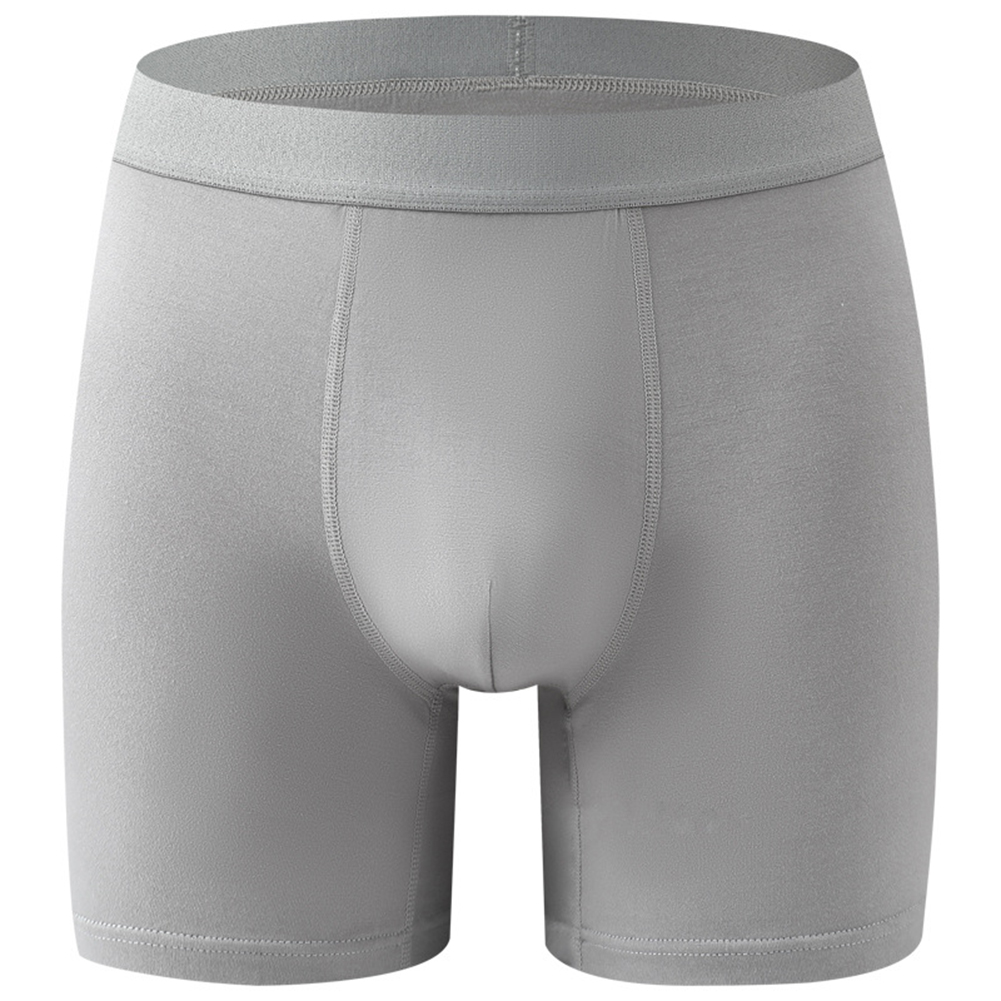 Men Long Leg Boxers Breathable - Long Leg Trunk Men review and price