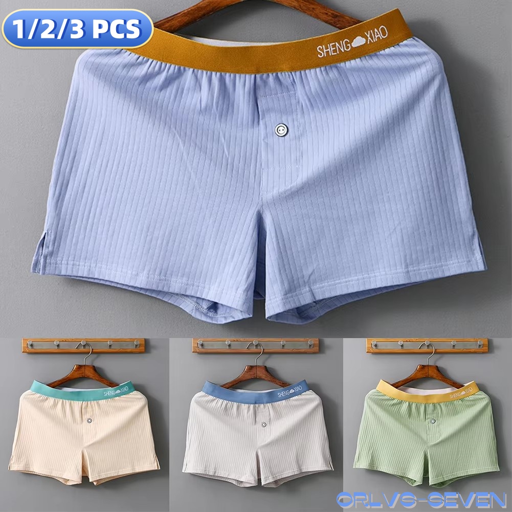 1/2/3 PCS Men's Panties Cotton - Boxer Shorts Modal review and price