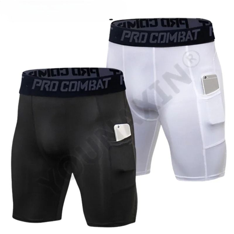 Mens Gym Shorts with Pockets W - Compression Shorts Athletes review and price