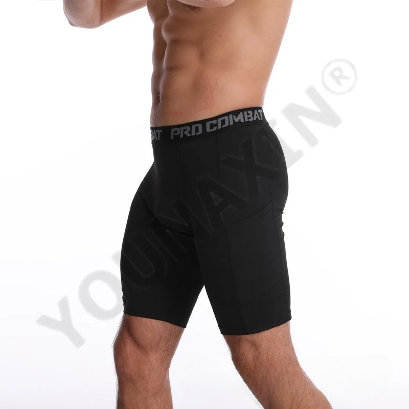 Mens Gym Shorts with Pockets W - Compression Shorts Athletes review and price